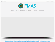 Tablet Screenshot of fmas1955.org